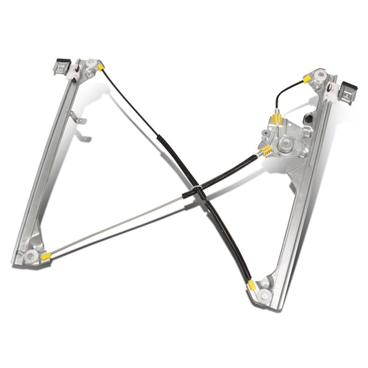REGULADOR DE VENTANA WINDOW MOTORS & REGULATORS - METALLIC - 99-07 CHEVY AVALANCHE SILVERADO GMC YUKON SIERRA 1500-3500 - METALLIC - BARE STEEL/PLASTIC