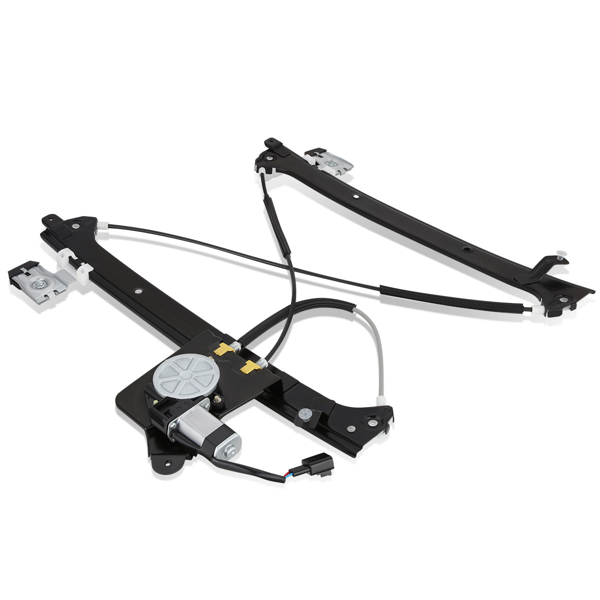 REGULADOR DE VENTANA WINDOW MOTORS & REGULATORS - METALLIC - 00-07 CADILLAC ESCALADE CHEVY SILVERADO SUBURBAN AVALANCHE GMC SIERRA YUKON - METALLIC - BARE STEEL/PLASTIC
