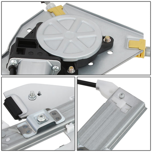 REGULADOR DE VENTANA WINDOW MOTORS & REGULATORS - METALLIC - 10-13 CHEVY CHEYENNE/07-13 CHEVY SILVERADO 1500/07-13 CHEVY SILVERADO 2500/07-13 CHEVY SILVERADO 3500/07-13 GMC SIERRA 1500/07-13 GMC SIERRA 2500/07-13 GMC SIERRA 3500 - METALLIC - BARE