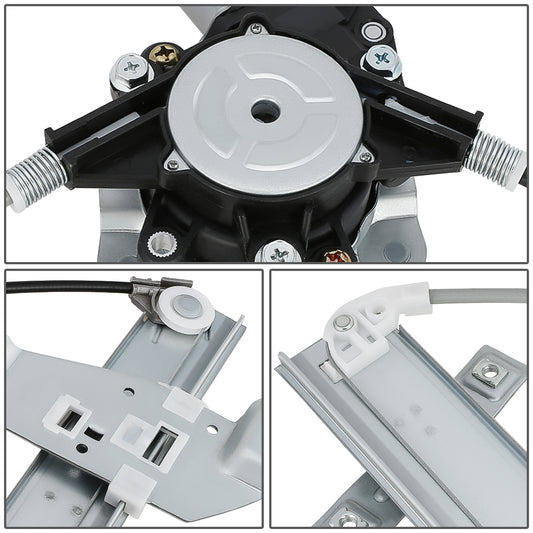 REGULADOR DE VENTANA WINDOW MOTORS & REGULATORS - METALLIC - 06-13 CHEVY IMPALA/14-16 CHEVY IMPALA LIMITED - METALLIC - BARE STEEL/PLASTIC