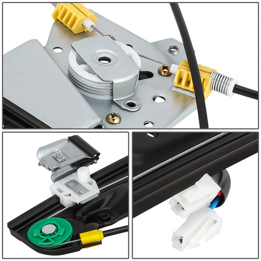 REGULADOR DE VENTANA WINDOW MOTORS & REGULATORS - METALLIC - 12-15 CHEVY CRUZE/16 CHEVY CRUZE LIMITED - METALLIC - BARE STEEL/PLASTIC