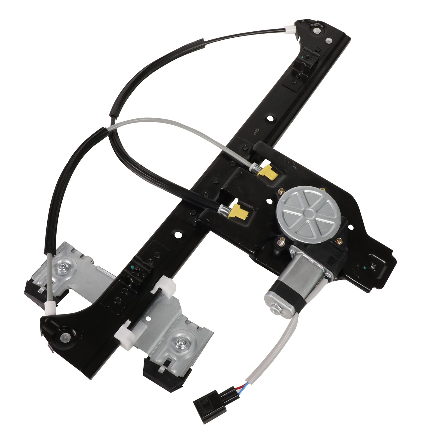 REGULADOR DE VENTANA WINDOW MOTORS & REGULATORS - METALLIC - 02-06 CHEVY TRAILBLAZER/02-06 GMC ENVOY/03-05 ISUZU ASCENDER - FITS MODELS WITH 7 PASSENGER SEATING - METALLIC - BARE STEEL/PLASTIC