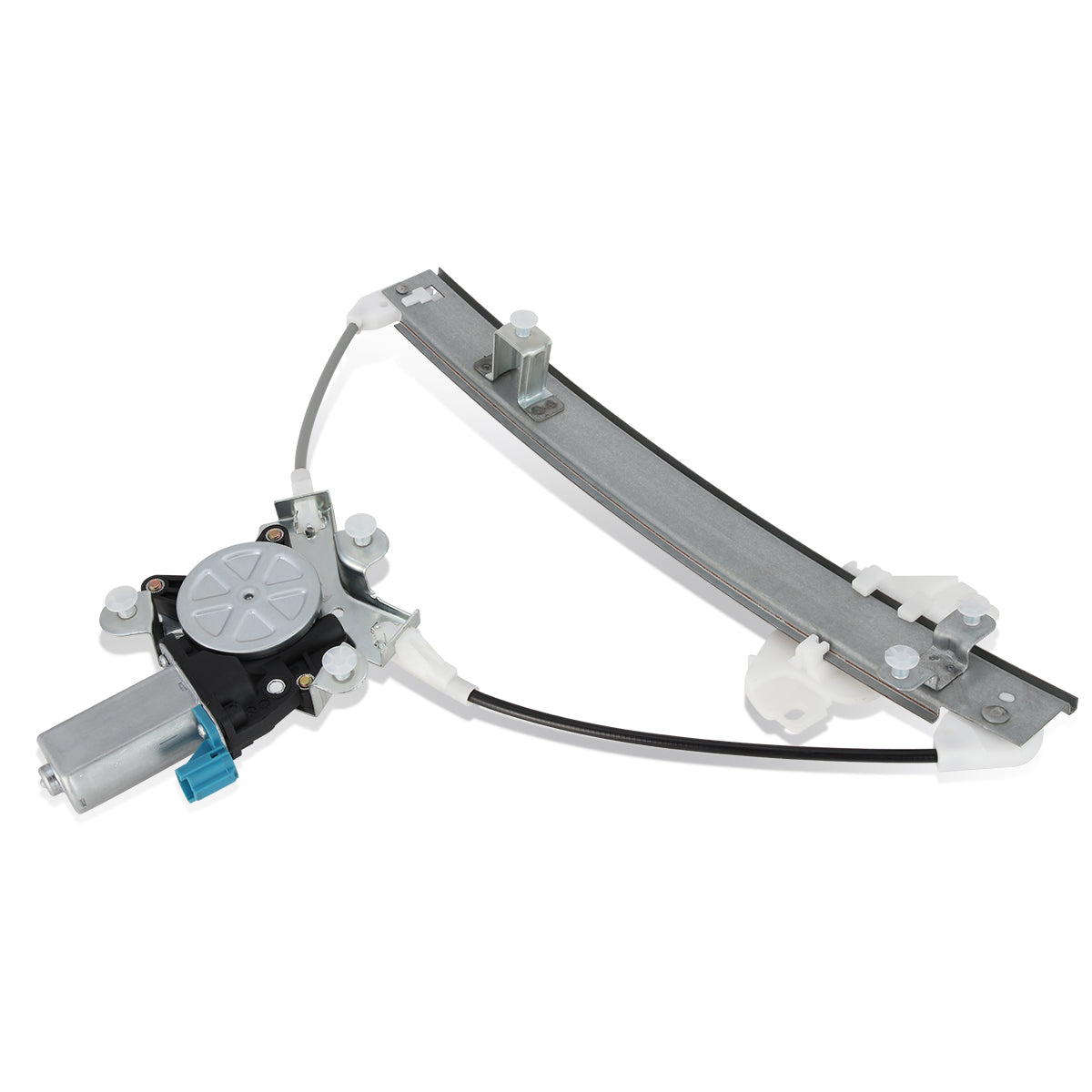 REGULADOR DE VENTANA WINDOW MOTORS & REGULATORS - METALLIC - 96-00 HYUNDAI ELANTRA - METALLIC - BARE STEEL/PLASTIC