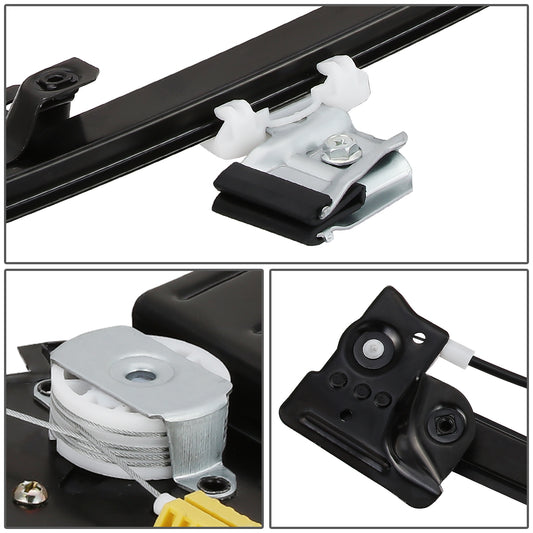 REGULADOR DE VENTANA WINDOW MOTORS & REGULATORS - METALLIC - 02-05 LAND ROVER FREELANDER - METALLIC - BARE STEEL/PLASTIC