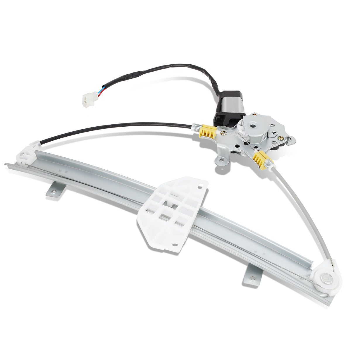 REGULADOR DE VENTANA WINDOW MOTORS & REGULATORS - METALLIC - 93-96 MITSUBISHI MIRAGE - METALLIC - BARE STEEL/PLASTIC