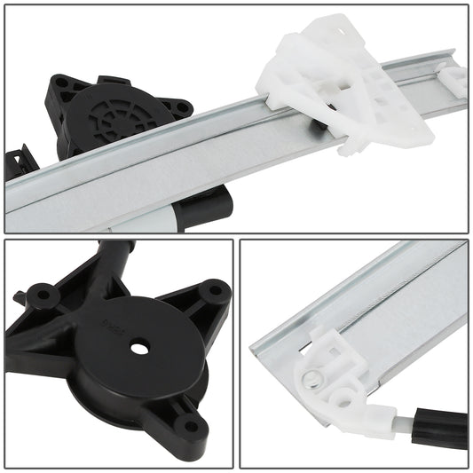 REGULADOR DE VENTANA WINDOW MOTORS & REGULATORS - METALLIC - 03-08 MAZDA 6 - METALLIC - BARE STEEL/PLASTIC