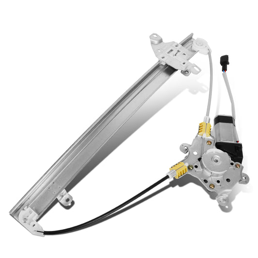 REGULADOR DE VENTANA WINDOW MOTORS & REGULATORS - METALLIC - 05-16 NISSAN FRONTIER/05-07 NISSAN PATHFINDER/05-15 NISSAN XTERRA/09-10 SUZUKI EQUATOR - FITS MODELS WITH 2-PIN CONNECTOR - METALLIC - BARE STEEL/PLASTIC