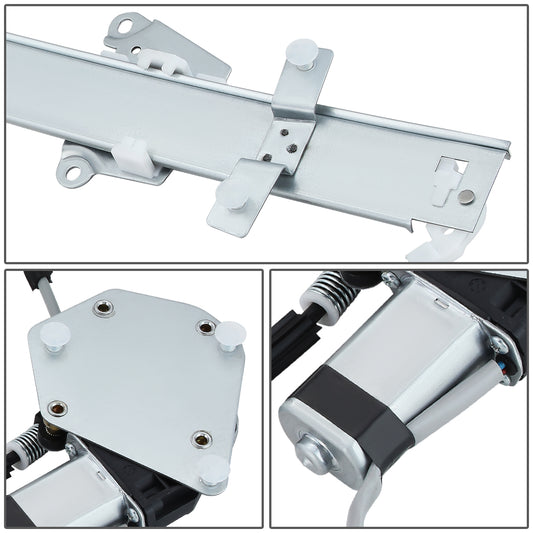 REGULADOR DE VENTANA WINDOW MOTORS & REGULATORS - METALLIC - 99-04 CHEVY TRACKER/99-05 SUZUKI GRAND VITARA/99-04 SUZUKI VITARA/02-06 SUZUKI XL-7 - METALLIC - BARE STEEL/PLASTIC