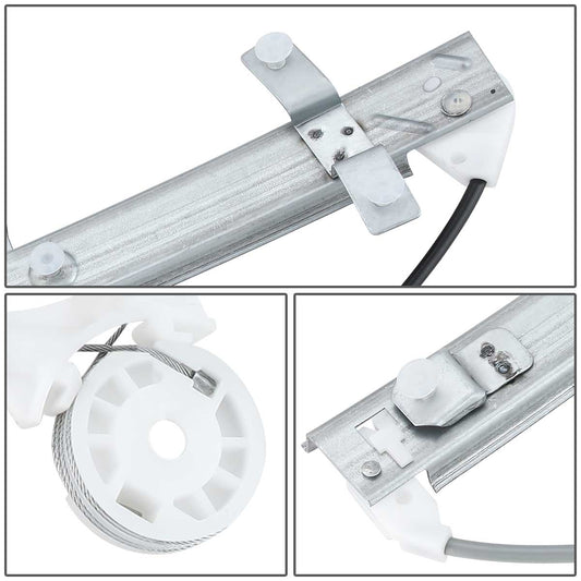 REGULADOR DE VENTANA WINDOW MOTORS & REGULATORS - METALLIC - 93-97 GEO PRIZM
93-97 TOYOTA COROLLA - METALLIC - BARE STEEL/PLASTIC