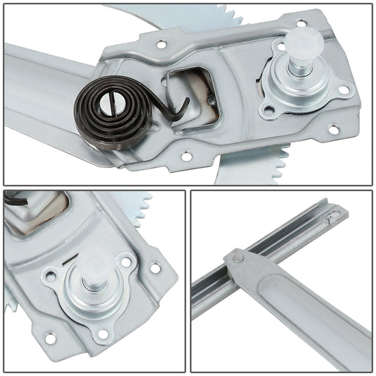 REGULADOR DE VENTANA WINDOW MOTORS & REGULATORS - METALLIC - 90-95 TOYOTA 4RUNNER WITH VENT WINDOW - METALLIC - BARE STEEL/PLASTIC