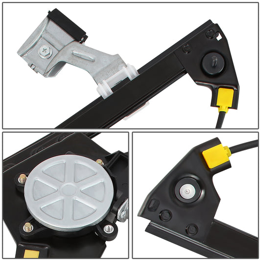 REGULADOR DE VENTANA WINDOW MOTORS & REGULATORS - METALLIC - 02-10 FORD EXPLORER/07-10 FORD EXPLORER SPORT TRAC/03-05 LINCOLN AVIATOR/02-10 MERCURY MOUNTAINEER - METALLIC - BARE STEEL/PLASTIC