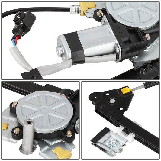 REGULADOR DE VENTANA WINDOW MOTORS & REGULATORS - METALLIC - 04-08 PONTIAC GRAND PRIX - METALLIC - BARE STEEL/PLASTIC