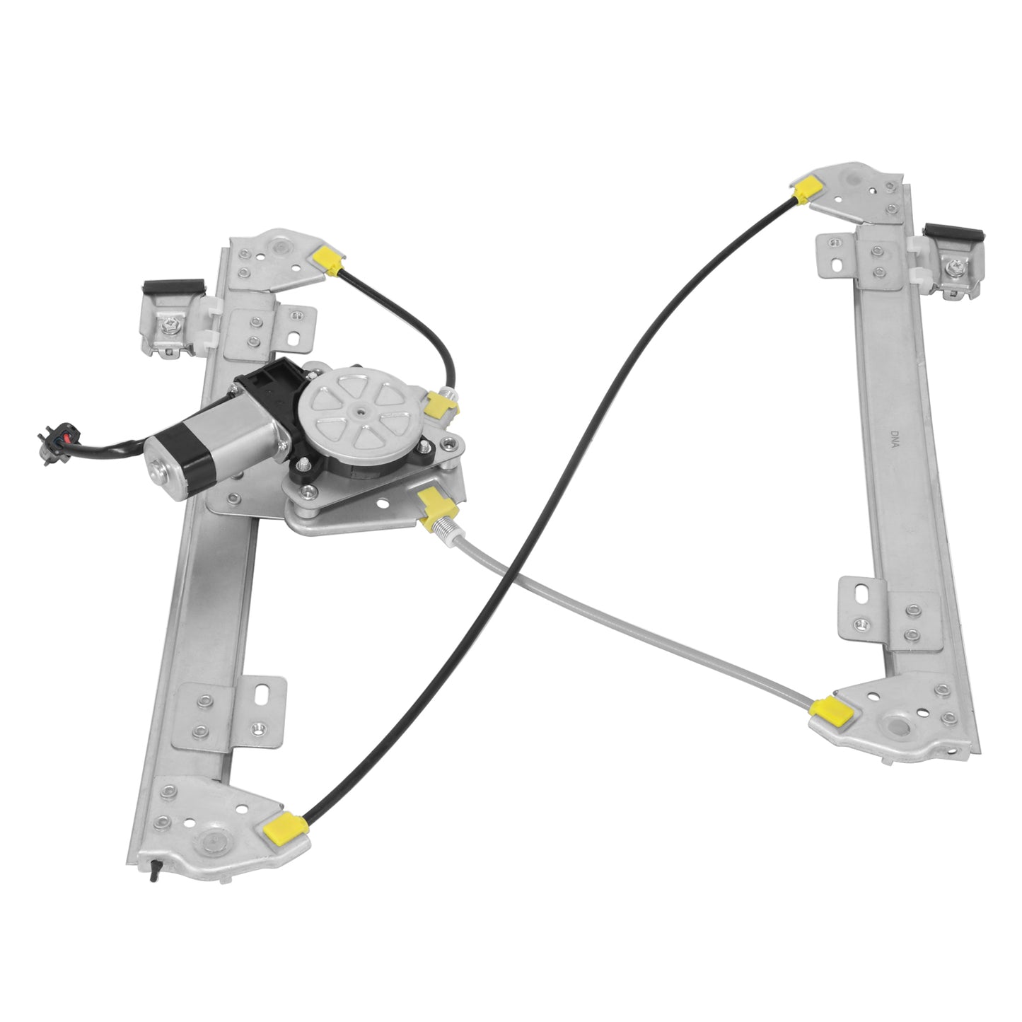 REGULADOR DE VENTANA WINDOW MOTORS & REGULATORS - CHRYSLER SEBRING 2007-2010 - SEDAN - W/ 2PIN CONNECTOR - METALLIC - BARE STEEL / PLASTIC