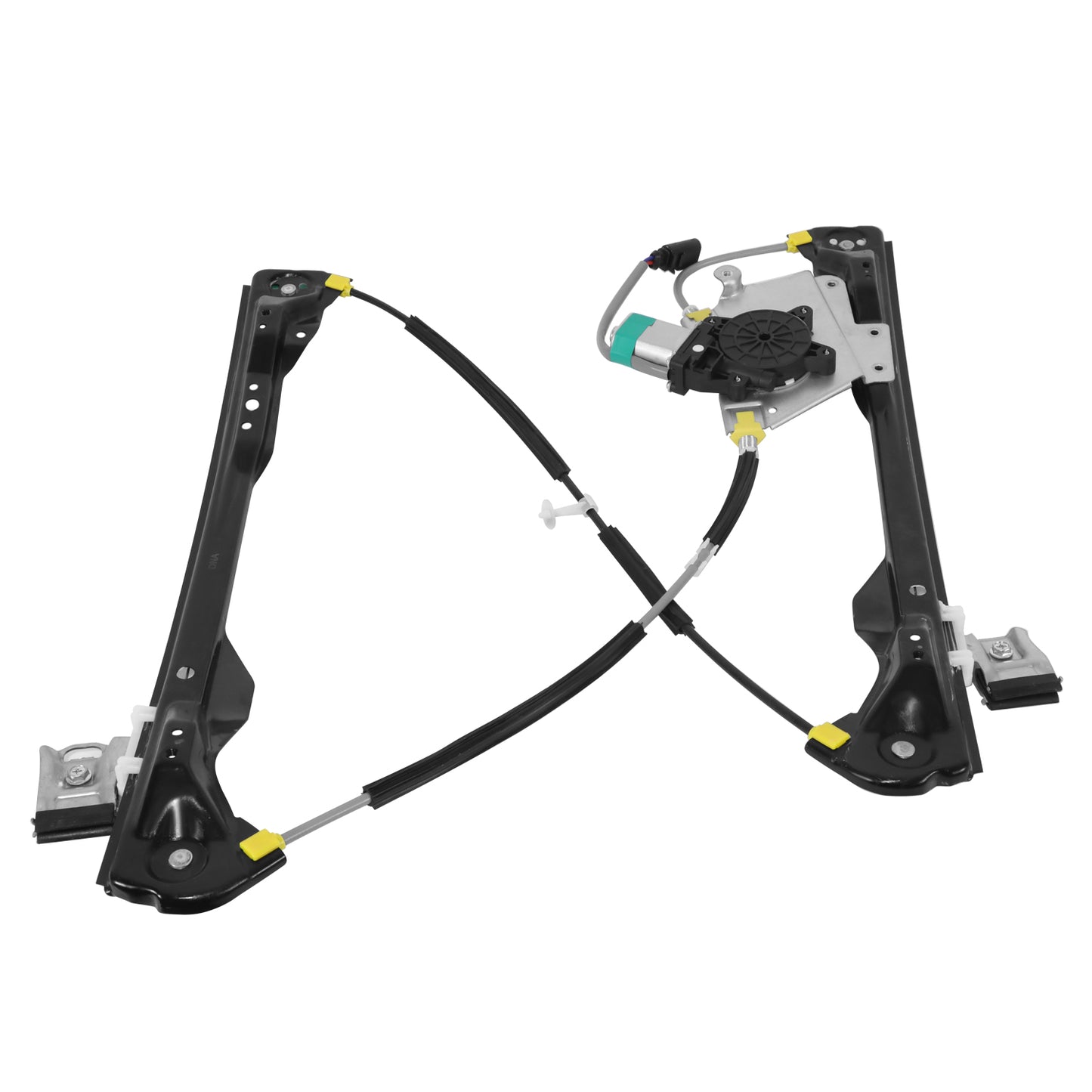 REGULADOR DE VENTANA WINDOW MOTORS & REGULATORS - FORD FOCUS 2000-2007 - LX, SE, ZX4, ZX5, ZXW - METALLIC - BARE STEEL / PLASTIC