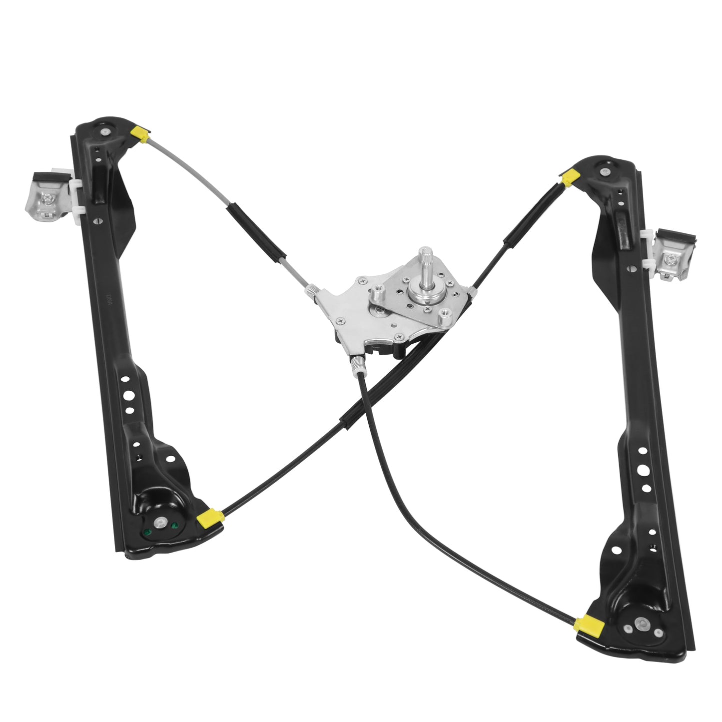 REGULADOR DE VENTANA WINDOW MOTORS & REGULATORS - FORD FOCUS 2000-2007 - MANUAL WINDOWS - METALLIC - BARE STEEL / PLASTIC