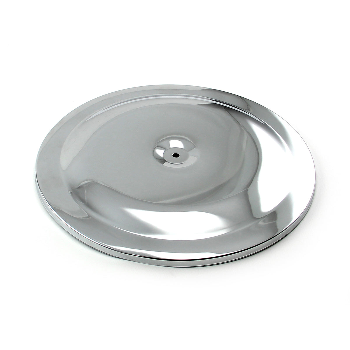 14" Chrome Round Race Style Air Cleaner Top - Chrome