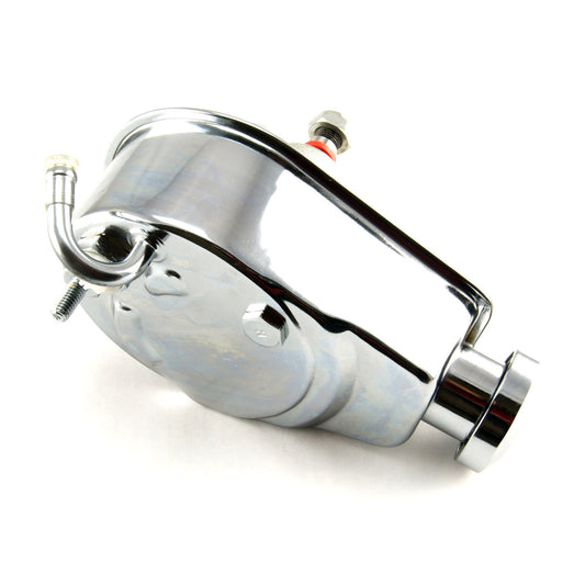 Chevy Gm 1975-79 Saginaw A-Can Power Steering Pump Chrome (Keyway Included)