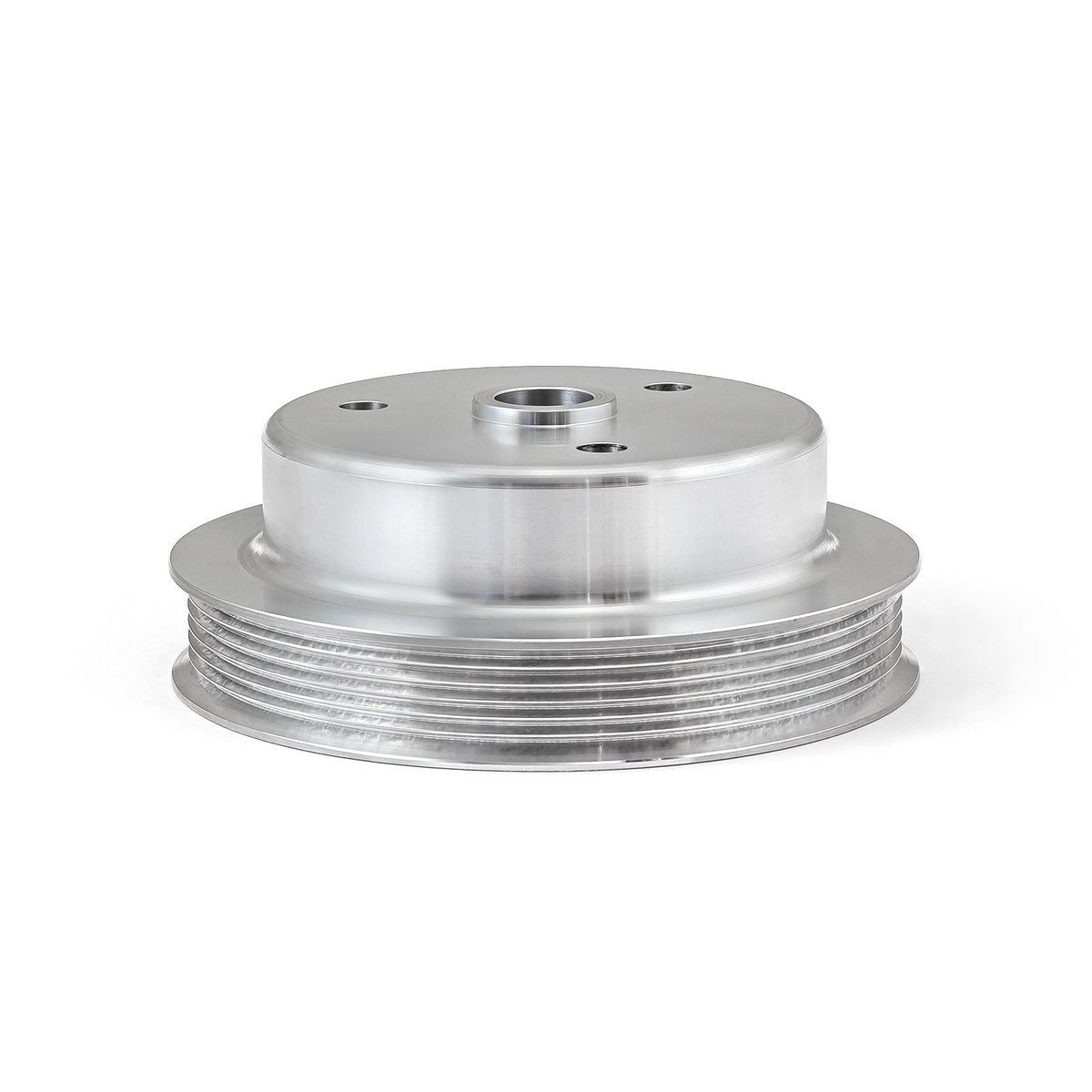 Chevy SBC Billet Aluminum Short Water Pump SWP Serpentine Pulley