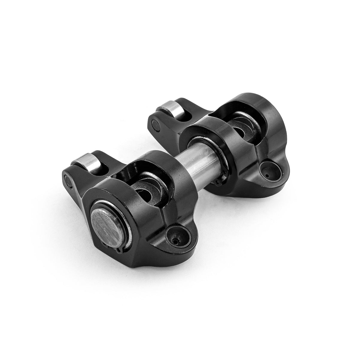Chevy GM LS3 1.8 Ratio Aluminum Pedestal Mount Roller Rocker Arm Set Black