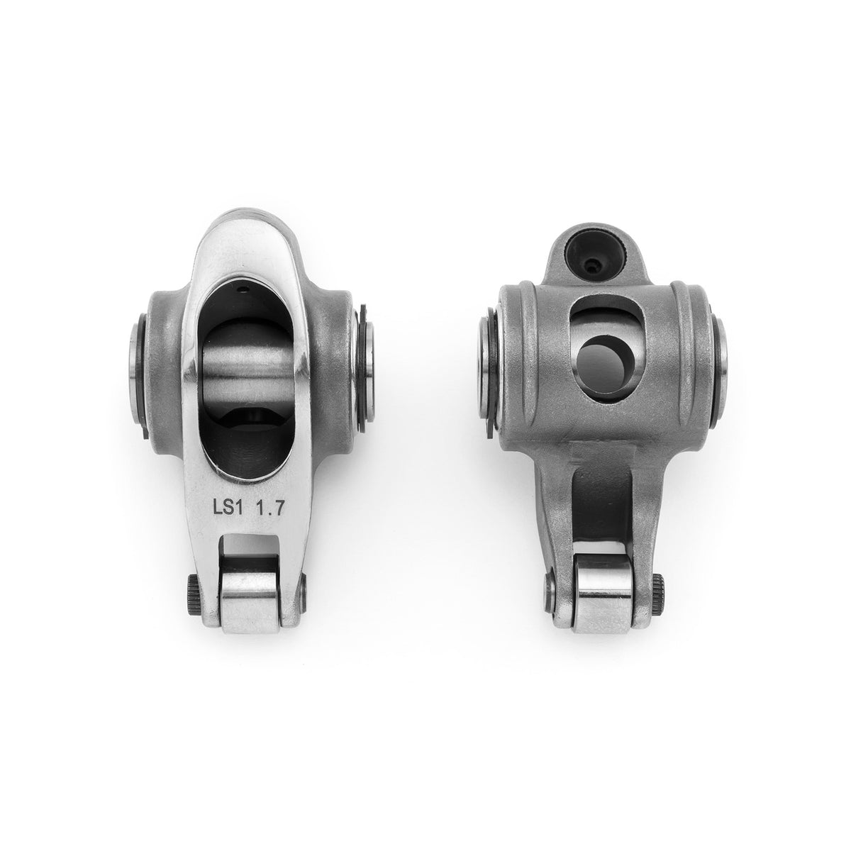 Chevy GM LS1 LS2 LS6 1.7 Ratio Stainless Steel Roller Rocker Arm Set Stud Mount
