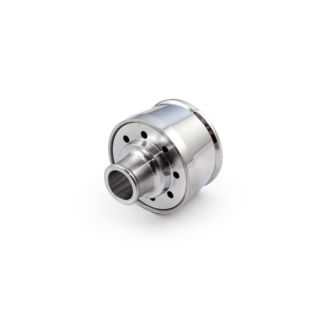 Polished Aluminum Valve Cover Breather Cap & Gromment (Push In)