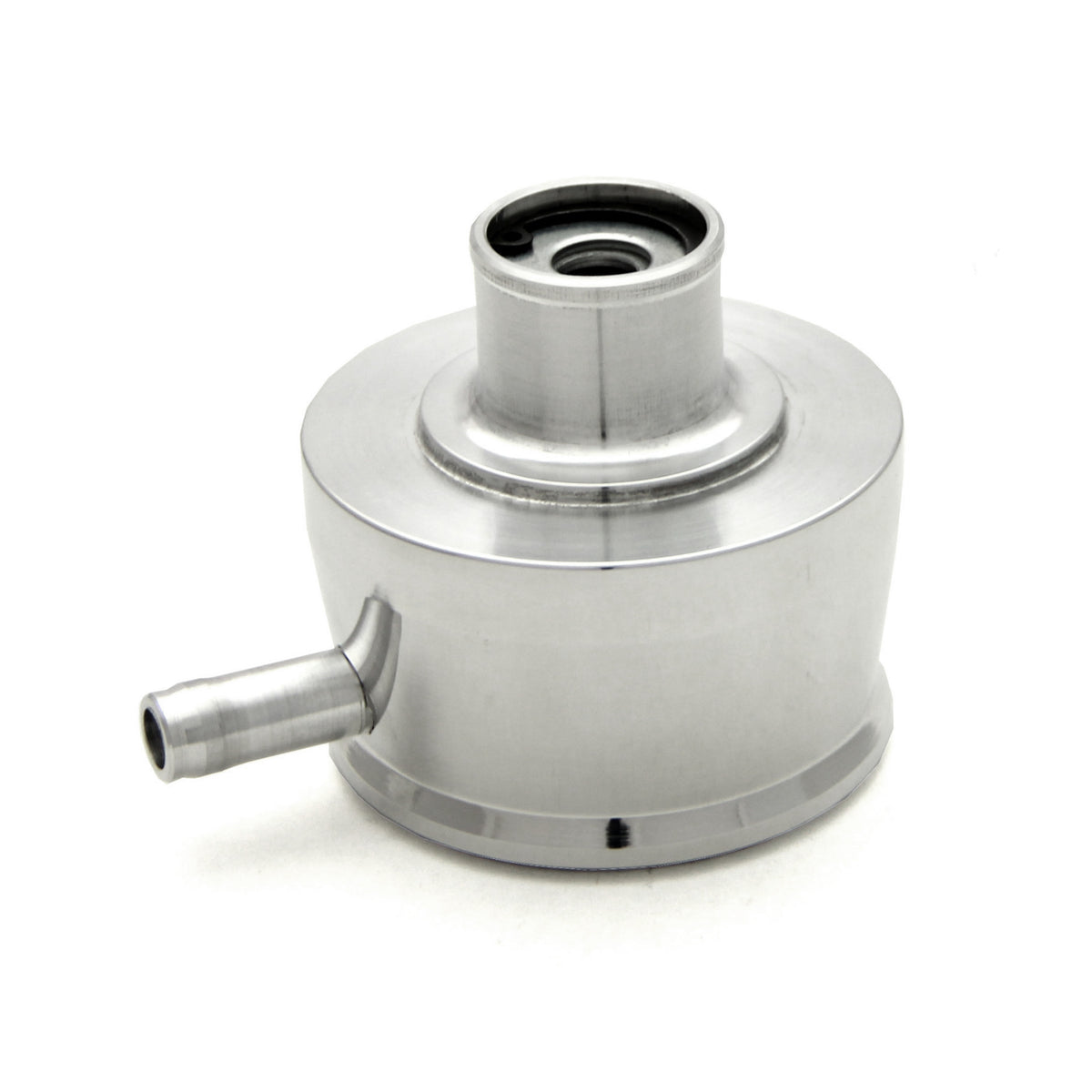 Aluminum Valve Cover Breather Cap & Gromment w/Pcv Valve & Vent Tube to -Push In