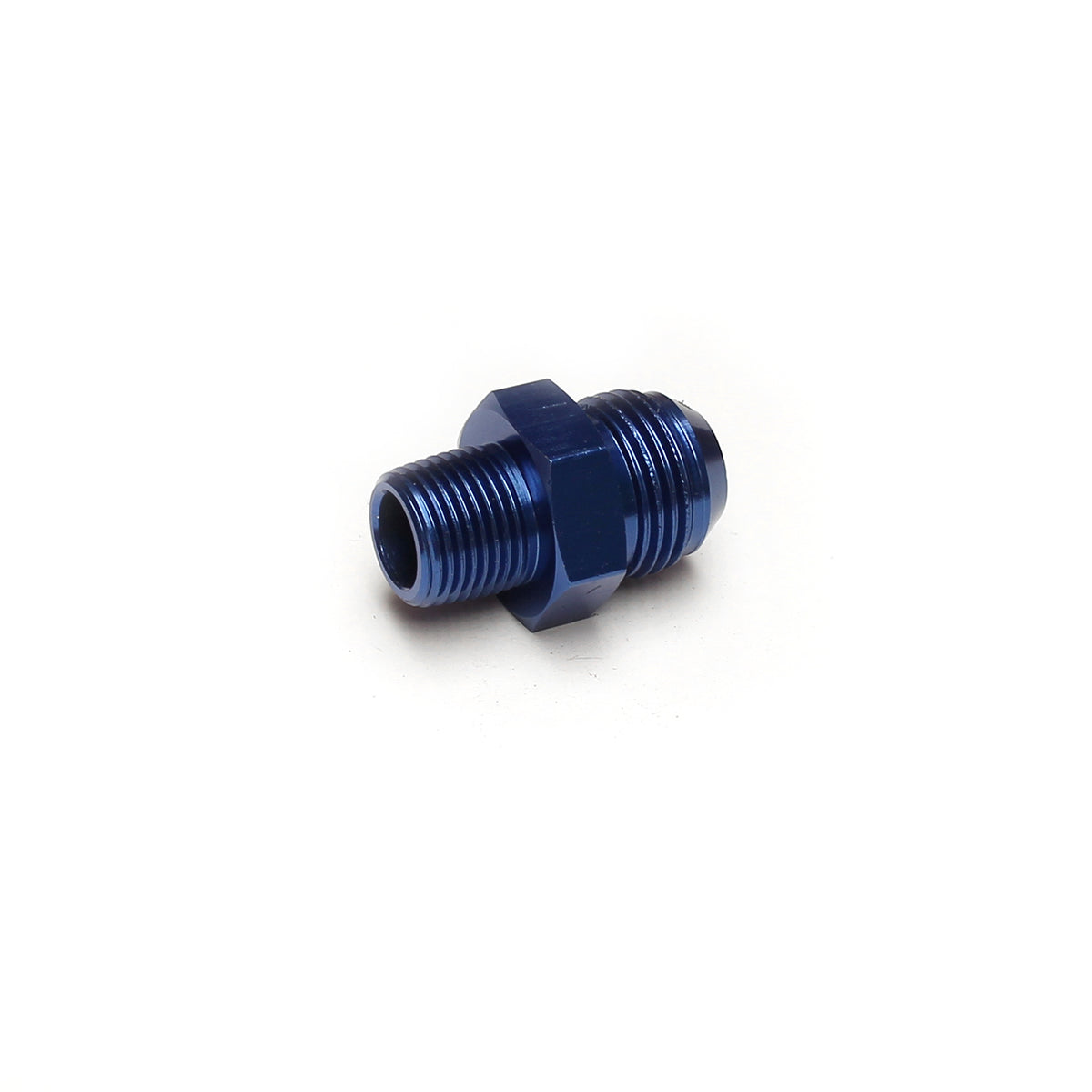 Straight 3/8" NPT to -10 AN Male Flare Aluminum Adapter Fitting