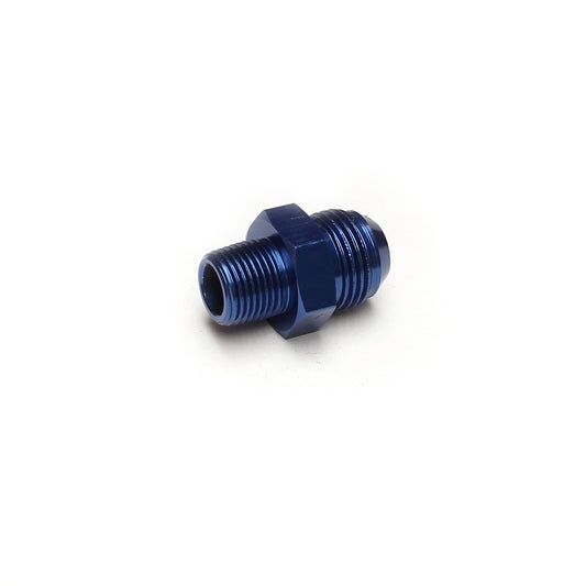 Straight 3/8" NPT to -10 AN Male Flare Aluminum Adapter Fitting