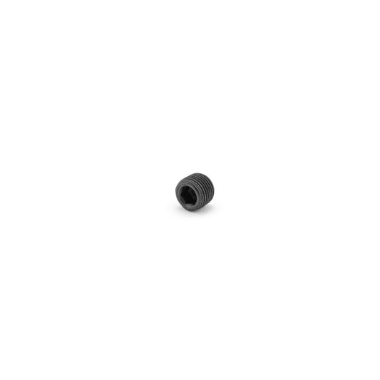 Internal Allen Head Pipe Plug Fitting 1/8" NPT Black Anodized