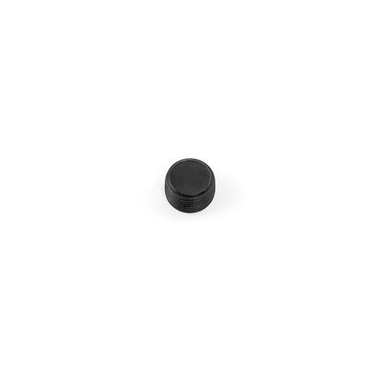 Internal Allen Head Pipe Plug Fitting 1" NPT Black Anodized Aluminum