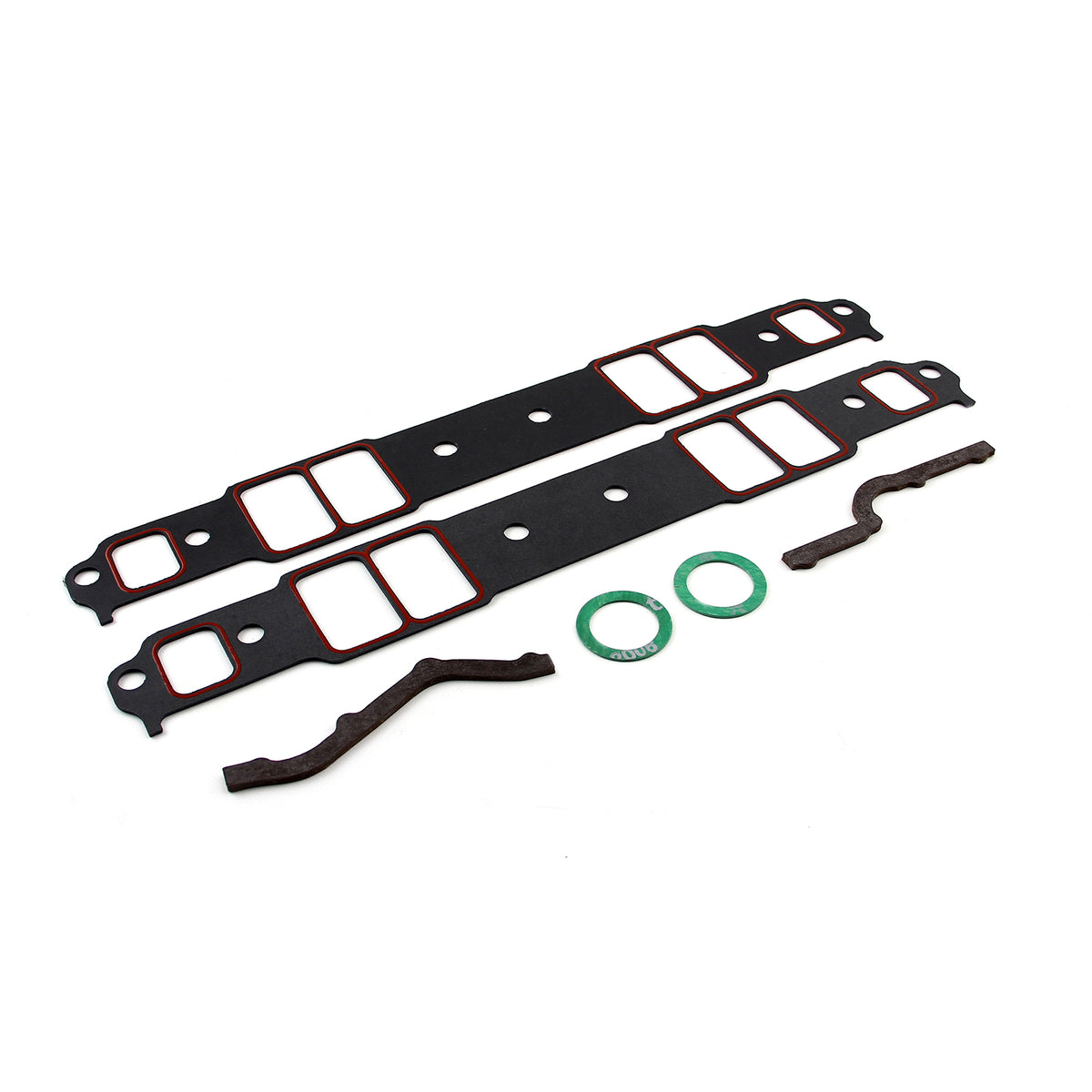 Chevy SBC 350 Intake Manifold Gasket Set (1206) 2.21" x 1.31" x 0.060"