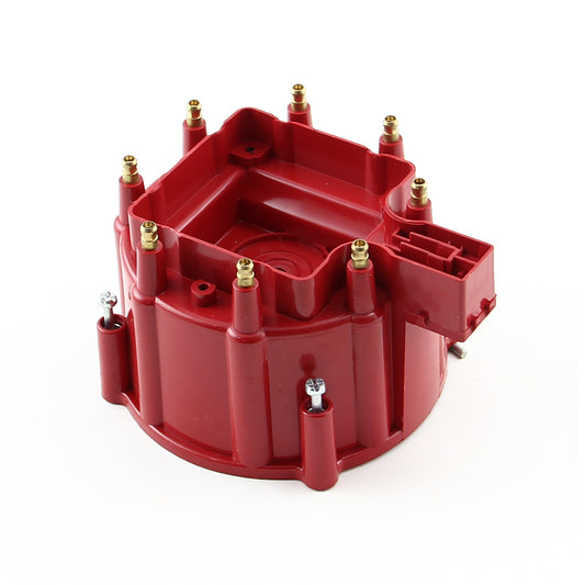 HEI Replacement Distributor Cap Brass Terminals - Red