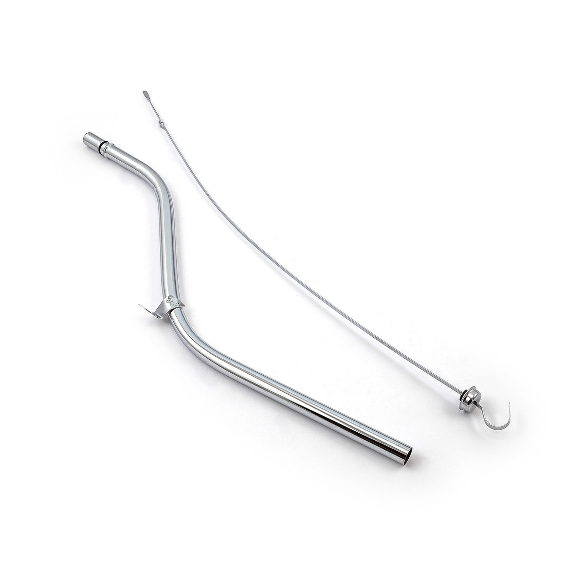 Chevy Gm Turbo Th350 27" Transmission Dipstick and Tube to Chrome
