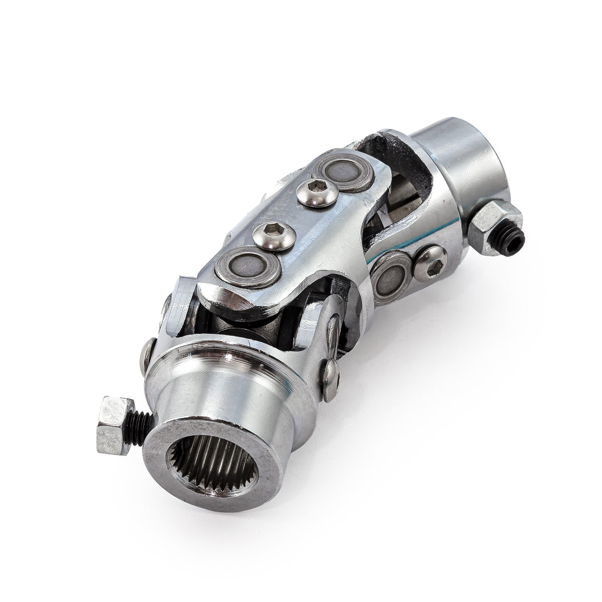 3/4"-30 Spline X 3/4" Double D Stainless Steel Steering U-Joint