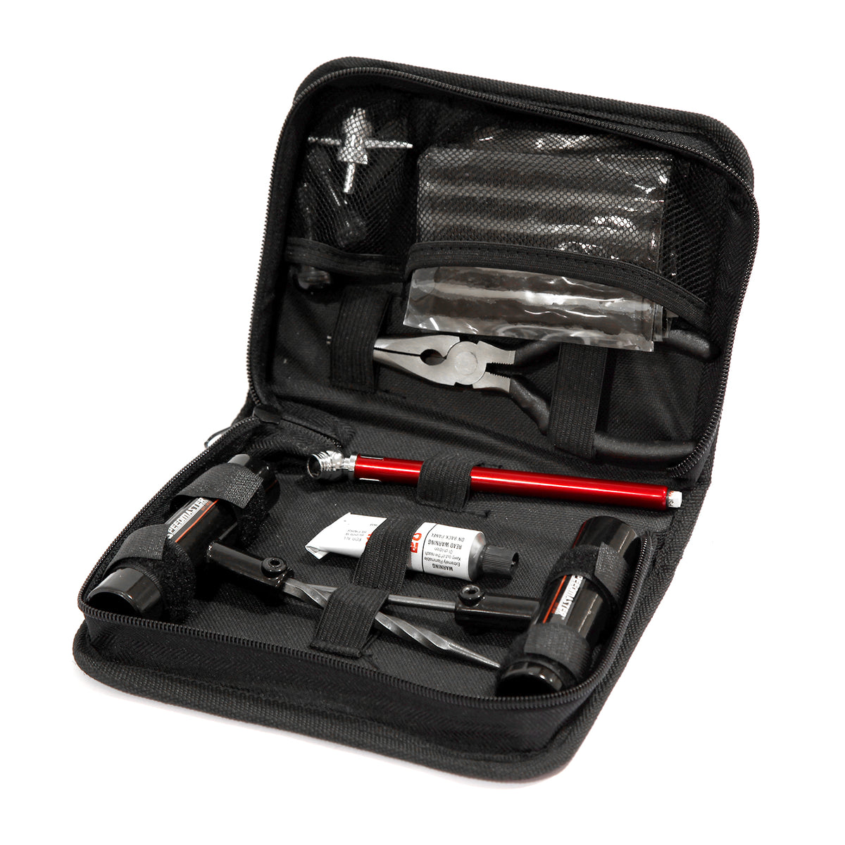 30pc Tire Puncture Repair Kit Fix Motorcycle Car Truck - Soft Case