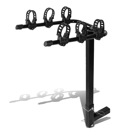 PORTAEQUIPAJE BICYCLE RACK CARRIER - MOUNT REAR TRAILER - 2" - POWDERED COATED - UNIVERSAL