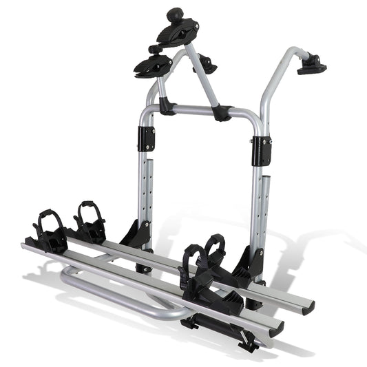 PORTAEQUIPAJE BICYCLE RACK CARRIER - REAR CAR TRAILER ARM - POWDERED COATED - UNIVERSAL