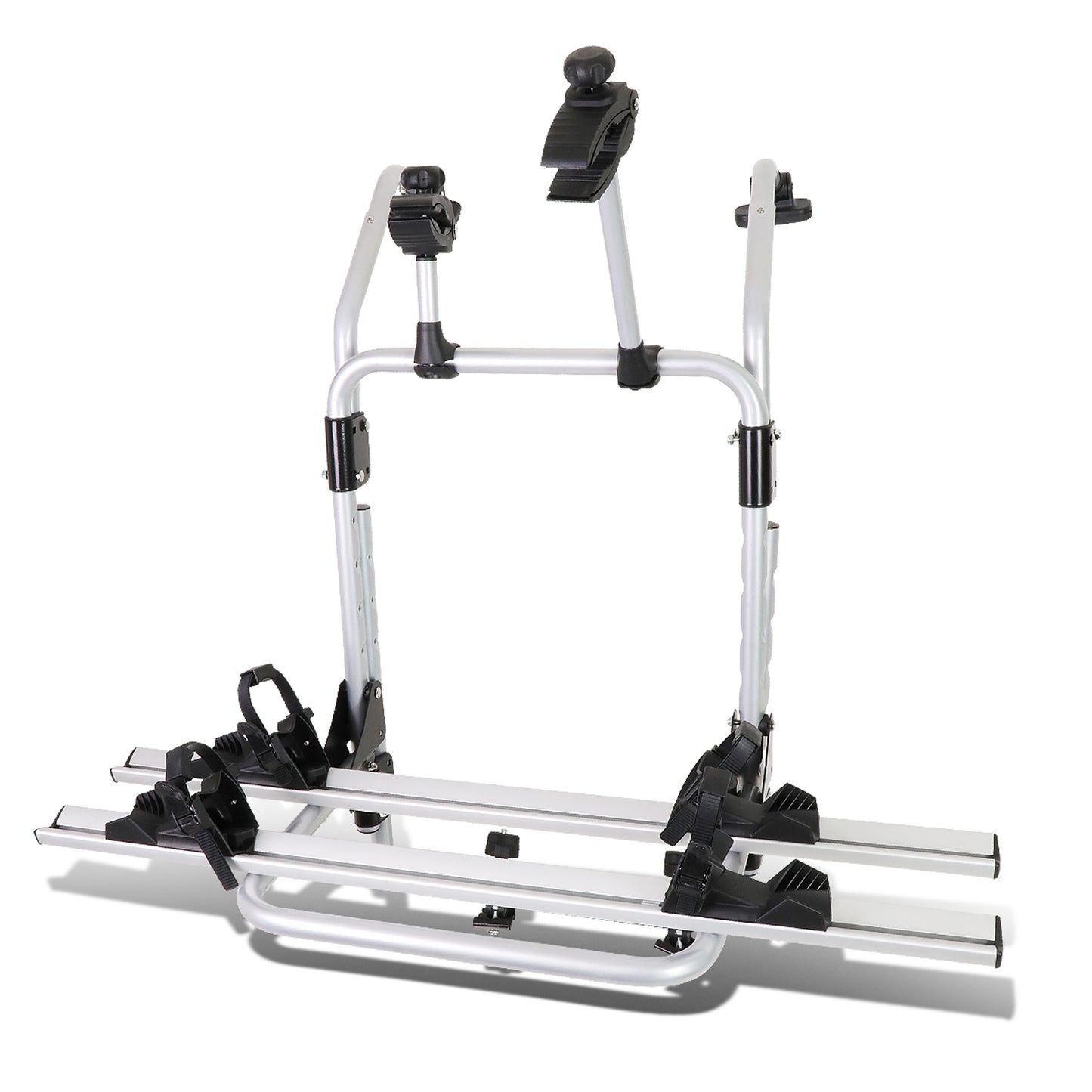PORTAEQUIPAJE BICYCLE RACK CARRIER - REAR CAR TRAILER ARM - POWDERED COATED - UNIVERSAL