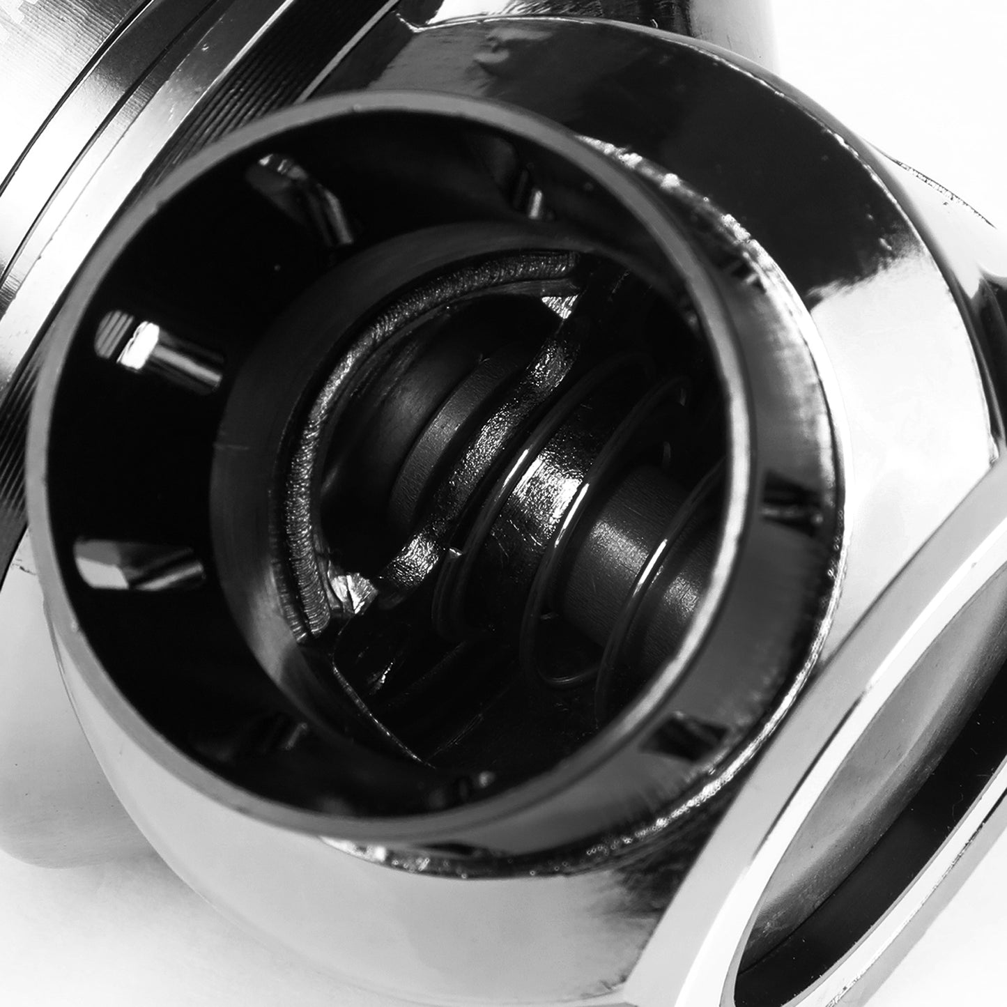 VALVULA DE ALIVIO BLOW OFF VALVE - TYPE-RS - W/ HORN - BLACK / BLACK