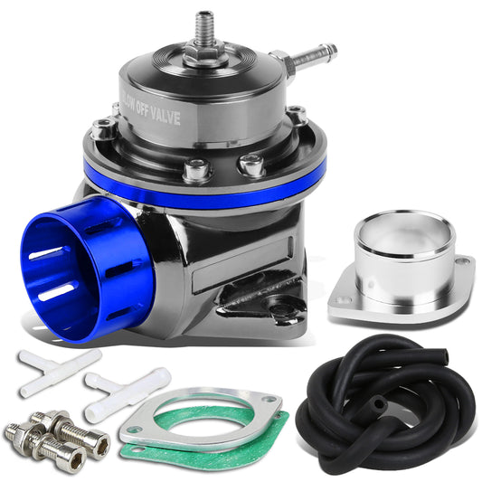 VALVULA DE ALIVIO BLOW OFF VALVE - TYPE-RS - W/ HORN - BLACK / BLUE