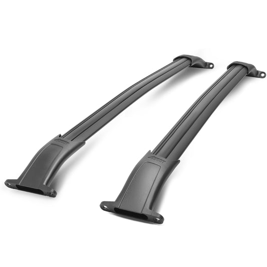PORTAEQUIPAJE ROOF RACK CROSS BARS - ALUMINUM - 15-18 CADILLAC ESCALADE, CADILLAC ESCALADE ESV, CHEVY SUBURBAN, CHEVY TAHOE, GMC YUKON, GMC YUKON XL - BOLTS ONTO OEM ROOF RAILS ONLY
