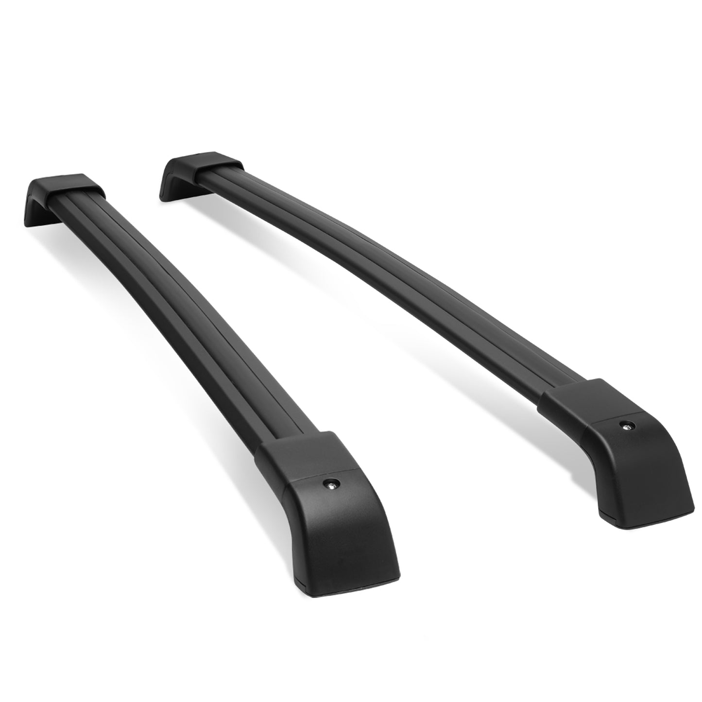 PORTAEQUIPAJE ROOF RACK CROSS BARS - ALUMINUM - 08-16 NISSAN X-TRAIL - BOLTS ONTO OEM ROOF RAILS ONLY