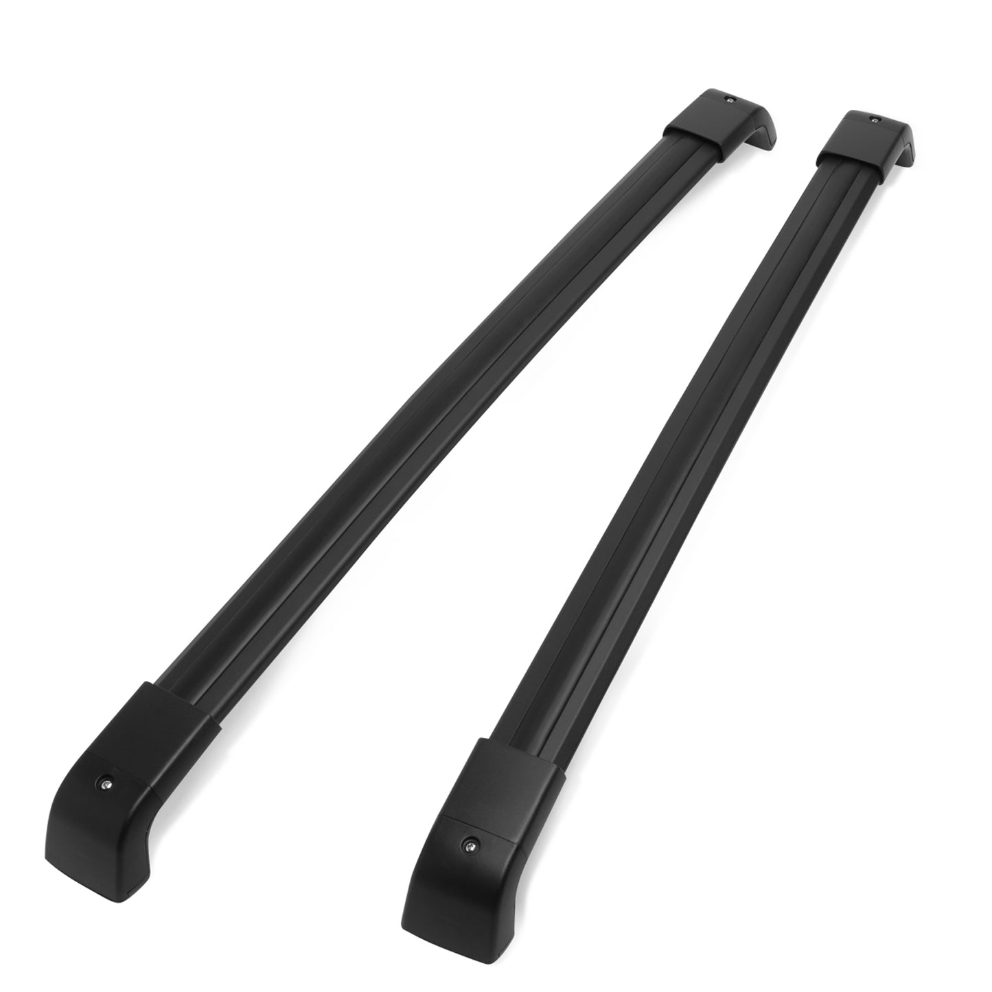 PORTAEQUIPAJE ROOF RACK CROSS BARS - ALUMINUM - 08-16 NISSAN X-TRAIL - BOLTS ONTO OEM ROOF RAILS ONLY