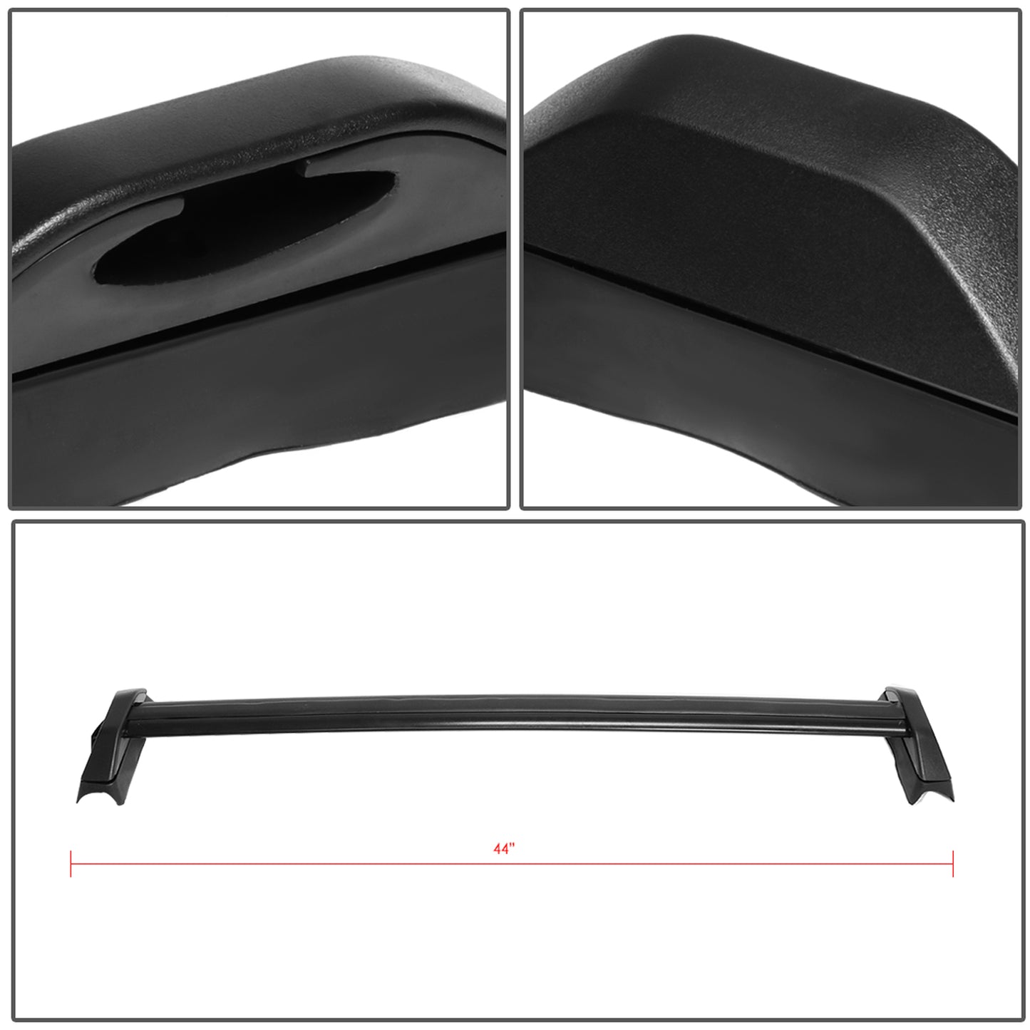 PORTAEQUIPAJE ROOF RACK CROSS BARS - ALUMINUM - 02-06 HONDA CR-V - ONLY FITS WITH OEM ROOF RAILS