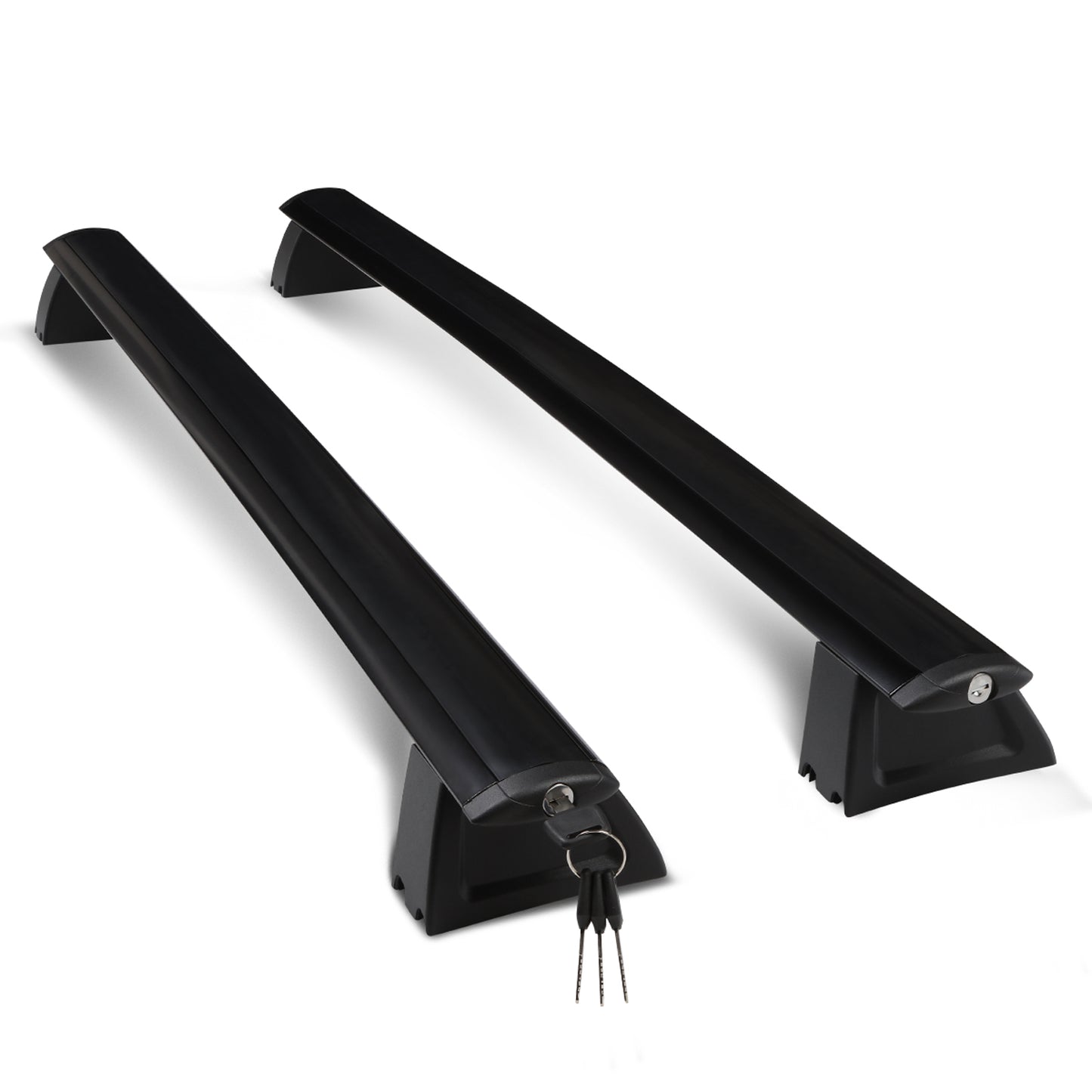 PORTAEQUIPAJE ROOF RACK CROSS BARS - ALUMINUM - 11-18 JEEP GRAND CHEROKEE - ONLY FITS WITH OEM ROOF RAILS