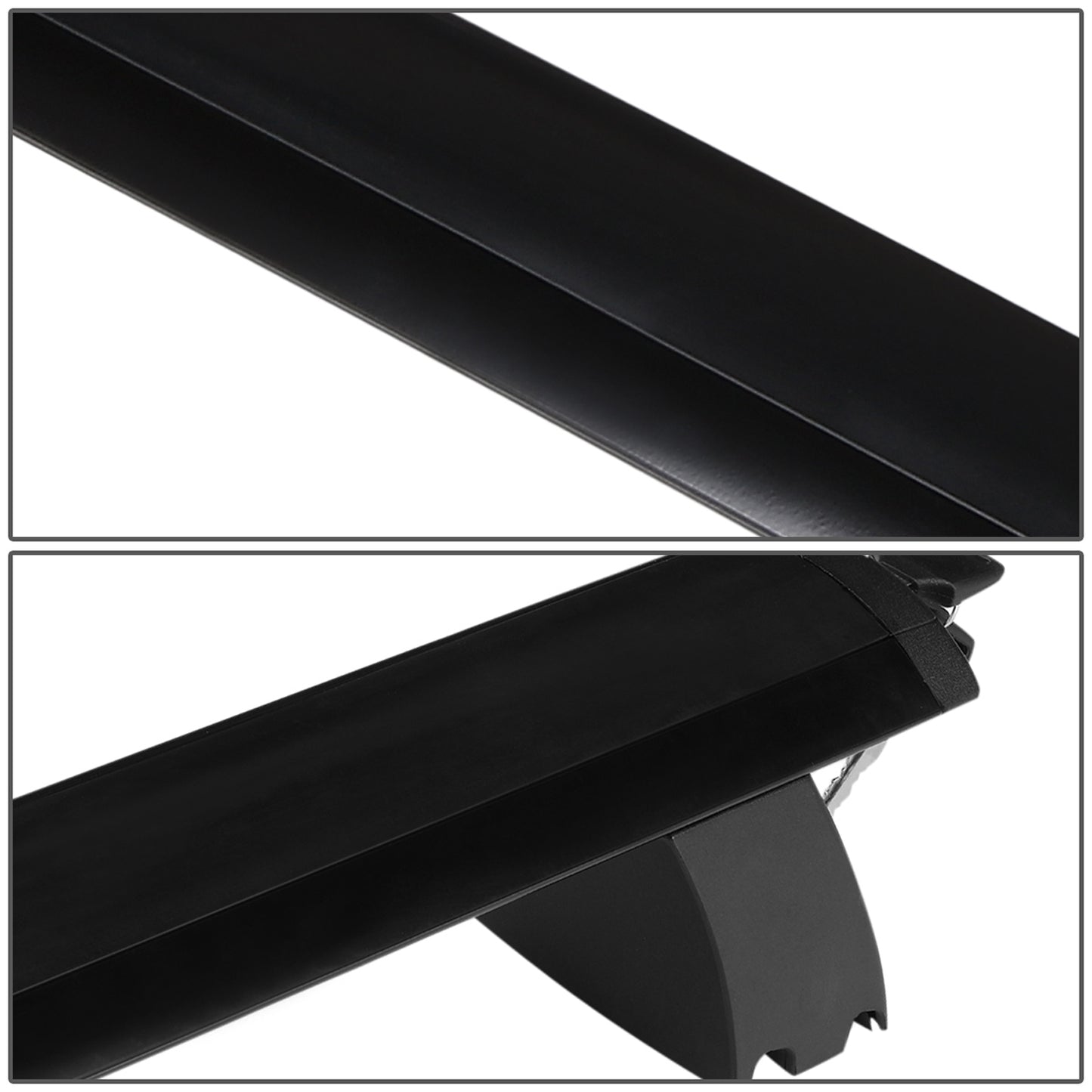 PORTAEQUIPAJE ROOF RACK CROSS BARS - ALUMINUM - 11-18 JEEP GRAND CHEROKEE - ONLY FITS WITH OEM ROOF RAILS
