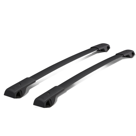 PORTAEQUIPAJE ROOF RACK CROSS BARS - ALUMINUM - 14-21 SUBARU FORESTER / 13-21 SUBARU CROSSTREK - WILL NOT FIT HYBRID MODELS / 12-21 SUBARU IMPREZA 5-DR HATCHBACK - MOUNTS ONTO OEM ROOF RAILS ONLY - CROSSTREK / IMPREZA MODELS MAY REQUIRE REMOVING RUBBER
