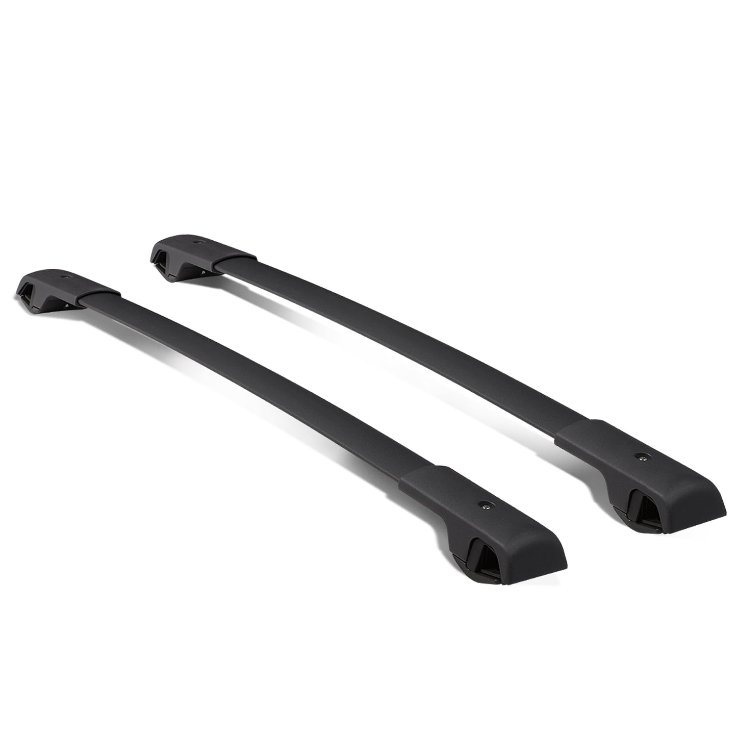 PORTAEQUIPAJE ROOF RACK CROSS BARS - ALUMINUM - 14-21 SUBARU FORESTER / 13-21 SUBARU CROSSTREK - WILL NOT FIT HYBRID MODELS / 12-21 SUBARU IMPREZA 5-DR HATCHBACK - MOUNTS ONTO OEM ROOF RAILS ONLY - CROSSTREK / IMPREZA MODELS MAY REQUIRE REMOVING RUBBER
