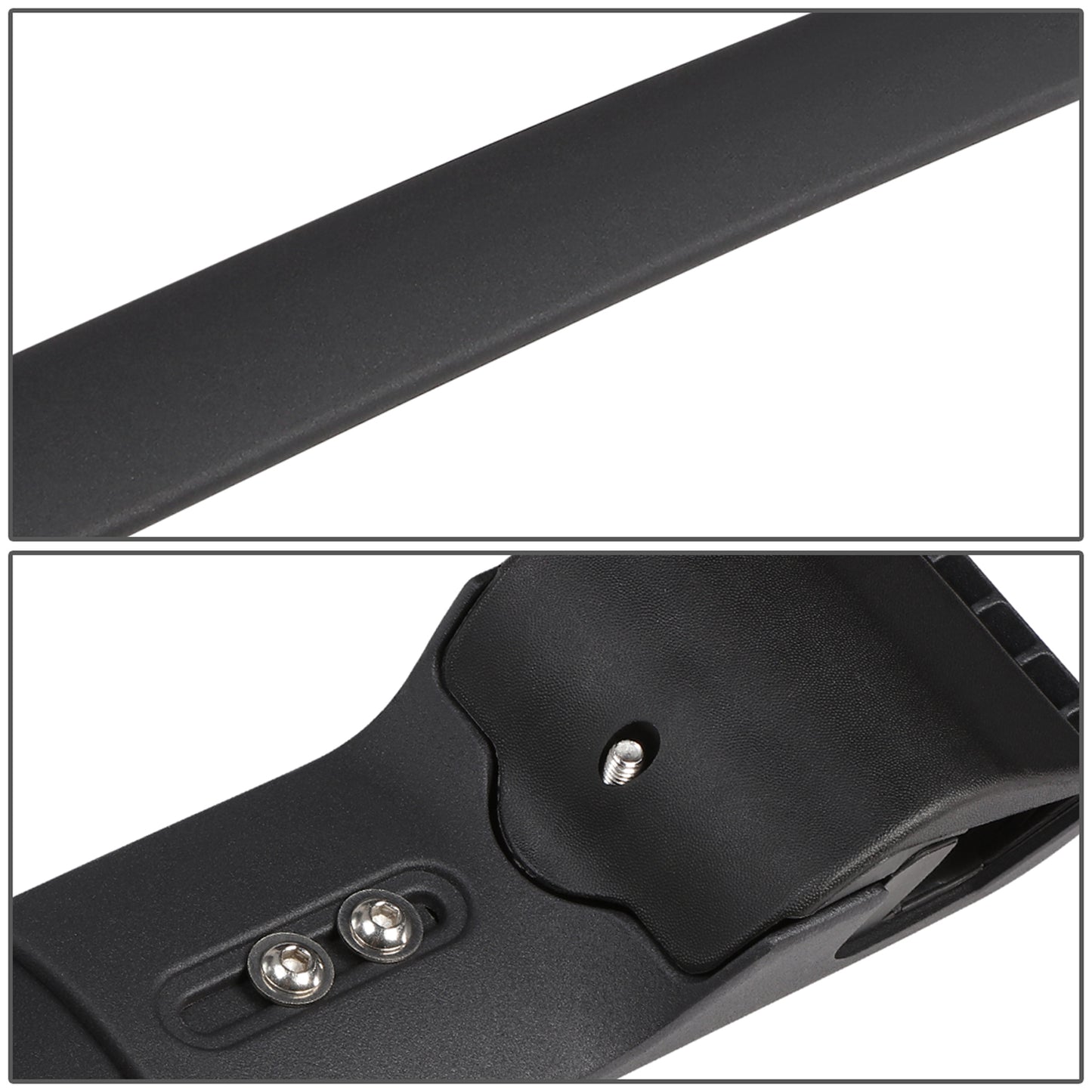 PORTAEQUIPAJE ROOF RACK CROSS BARS - ALUMINUM - 14-21 SUBARU FORESTER / 13-21 SUBARU CROSSTREK - WILL NOT FIT HYBRID MODELS / 12-21 SUBARU IMPREZA 5-DR HATCHBACK - MOUNTS ONTO OEM ROOF RAILS ONLY - CROSSTREK / IMPREZA MODELS MAY REQUIRE REMOVING RUBBER