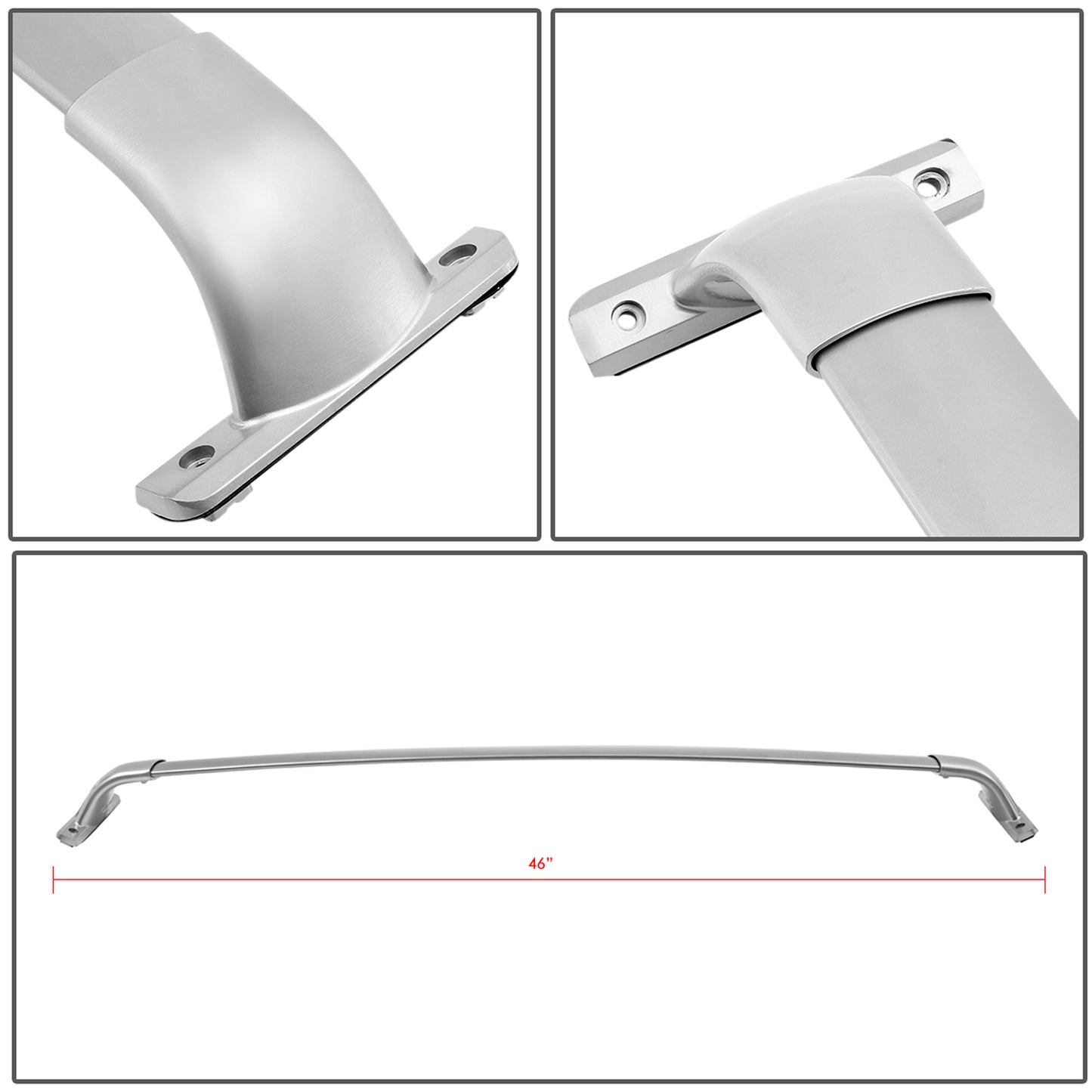 PORTAEQUIPAJE ROOF RACK CROSS BARS - ALUMINUM - 13-18 INFINITI JX35, QX60 - MOUNTS DIRECTLY TO OEM ROOF RAILS ONLY